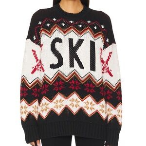 Show Me Your MuMu Black Ski In Sweater